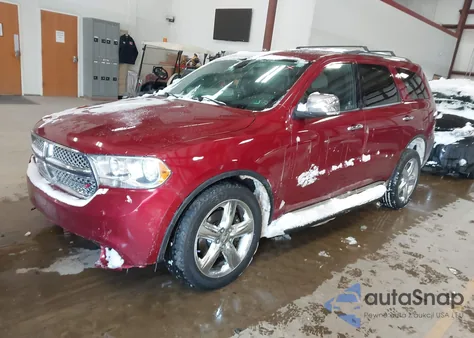 2013 Dodge Durango Citadel z USA, uszkodzony, nr VIN 1C4RDJEG5DC700558